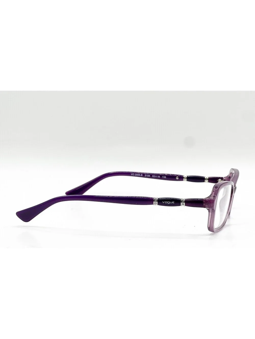 Vogue VO 2888-B 2195 Opal Violet Transparent Authentic Eyeglass Frames 52-16